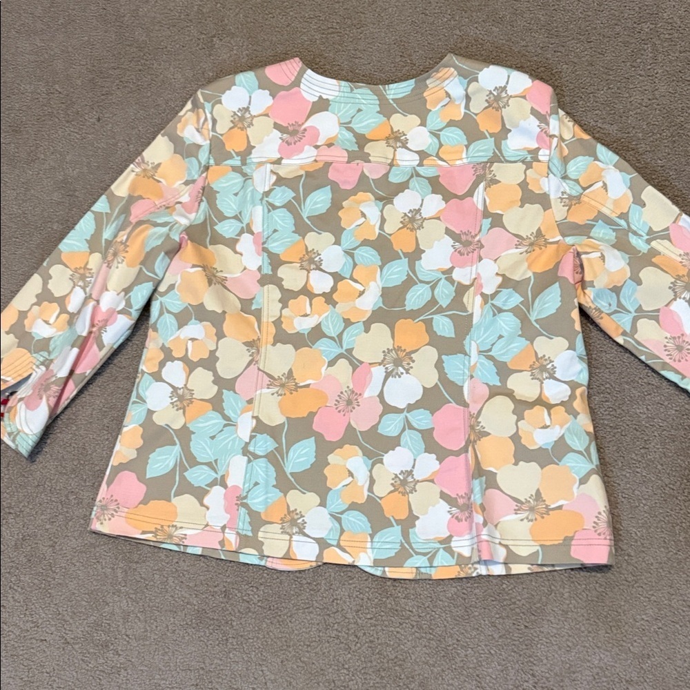 Ruby Rd. Coral Surf Jacket - Picture 5 of 9
